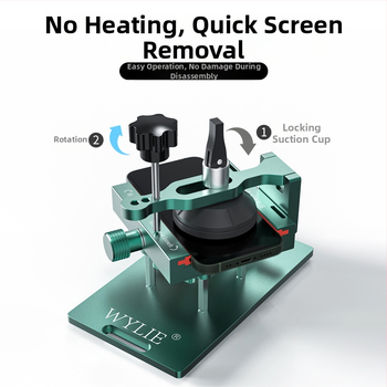 Многофункционално приспособление за фиксиране на мобилен телефон, странично окачващо приспособление за екран на Apple, свалете стъклото на задния капак и сменете инструмента за поддържане на налягането на задния капак.