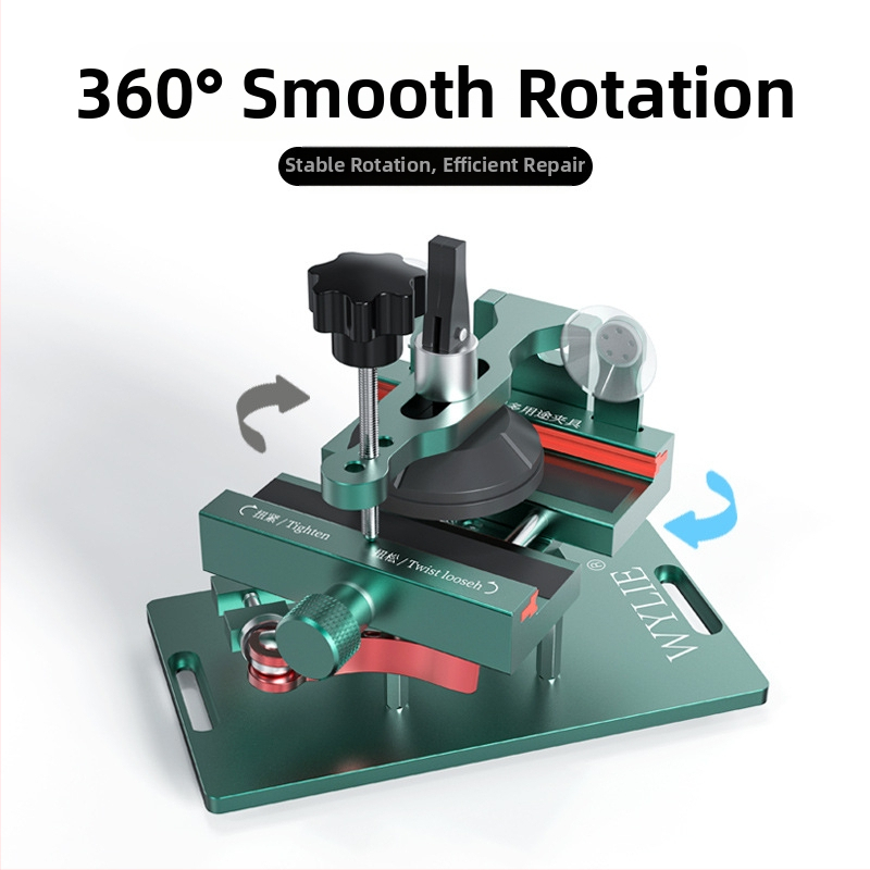 Многофункционално приспособление за фиксиране на мобилен телефон, странично окачващо приспособление за екран на Apple, свалете стъклото на задния капак и сменете инструмента за поддържане на налягането на задния капак.
