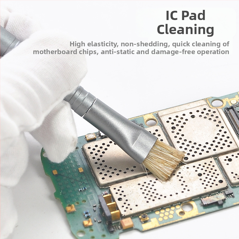 Oprava mobilných telefónov Kaliarenská kefa Čistenie základných dosiek Drôtená kefa Čistiaca kefa na integrované obvody Čistiaca kefa na dosky plošných spojov