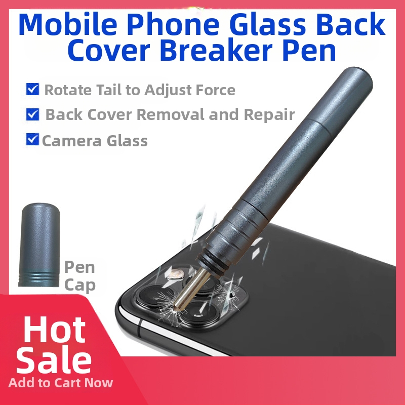 Rėmo pertraukiklis mobiliojo telefono stiklo galinio dangtelio deimantinis rašiklis, tinkantis mobiliojo telefono galinio fotoaparato stiklo sprogdinimo rašikliui
