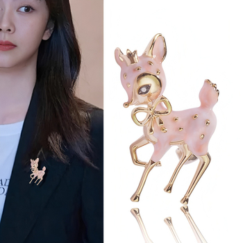 Ιαπωνικές και Κορεάτικες Χαριτωμένες Καρφίτσες με Ελαφριά Κίτρινη Καρφίτσα για Γυναίκες με Δημιουργική Ιδιοσυγκρασία και Ζωγραφική με Κορσάζ, Αξεσουάρ για Σακάκι