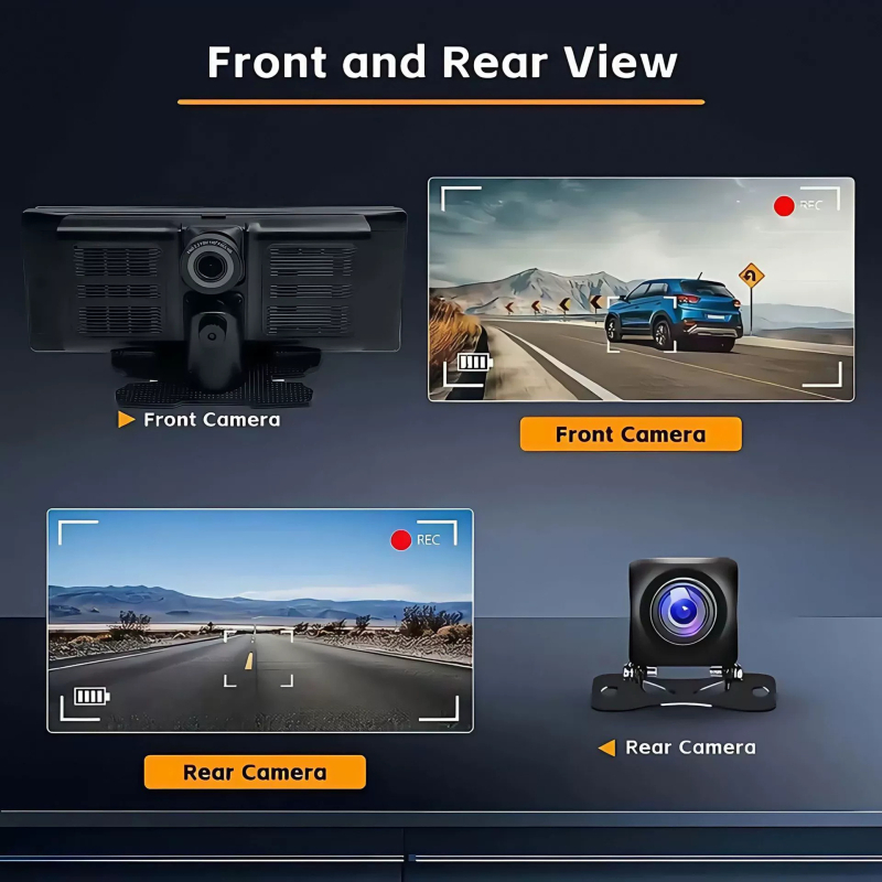 2025. gada jaunais produkts 10.26 bezvadu CarPlay gaismas sensoru automašīnas wifi navigācijas GPS automašīnas ADS braukšanas ierakstītājs