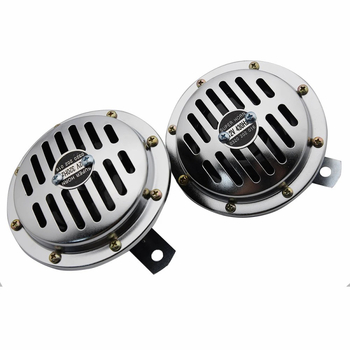 на склад и бърза доставка автомобилен клаксон 12V галванизиран клаксон за басейн, високомощен автомобилен клаксон с висок басов звук и капак