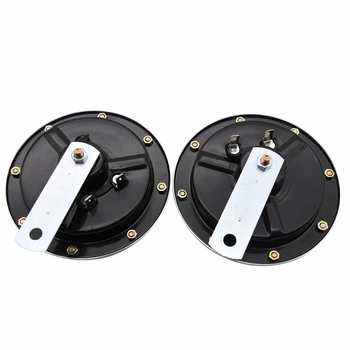 на склад и бърза доставка автомобилен клаксон 12V галванизиран клаксон за басейн, високомощен автомобилен клаксон с висок басов звук и капак