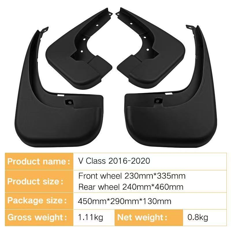 Tinka „Mercedes-Benz V-Class 2016–2020 Export Crossborder“ purvasaugiams, automobilio padangoms