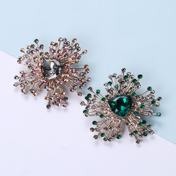 Νέα ευρωπαϊκή και αμερικανική ρετρό υπερβολική μπαρόκ πολυτελής καρφίτσα μοντέρνα κομψή καρφίτσα για κολάρο κομψά αξεσουάρ σε απόθεμα χονδρικής