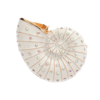 vintage καρφίτσα κοχύλι μόδα vintage μέση αρχαία καρφίτσα σαλιγκαριού που στάζει λάδι διαμάντι υψηλής ποιότητας αξεσουάρ ένδυσης