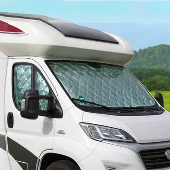 Fiat Ducato RV iekšējais saulessargs, daudzslāņu alumīnija plēves kokvilnas ūdensnecaurlaidīgs saules aizsargs, Apvienotās Karalistes un Eiropas karstā izpārdošana