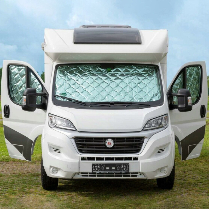 Вътрешен слънцезащитен сенник за Fiat Ducato RV, многослоен алуминиев филм, памучен, водоустойчив, слънцезащитен, гореща разпродажба за Великобритания и Европа