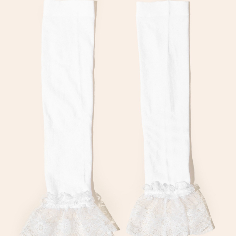 Naujos vasaros moteriškos ilgomis rankovėmis komplektas jojimo pirštinėms su apsauga nuo saulės, saldžiomis nėriniuotomis rankovėmis.