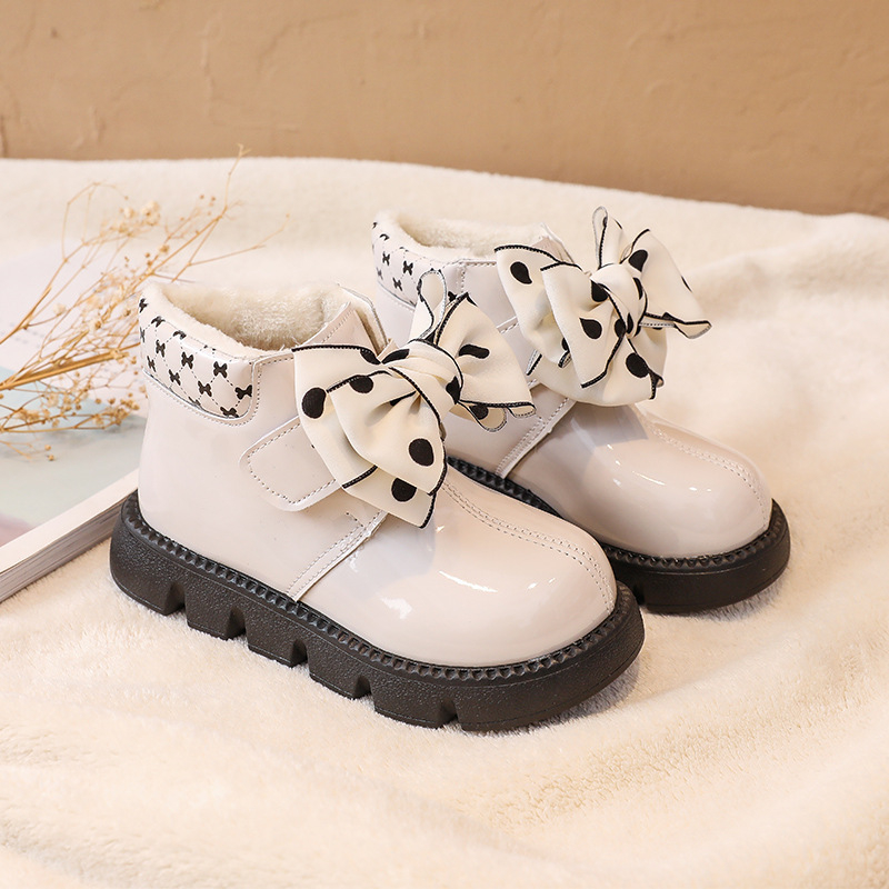 Mergaičių aulinukai rudens/žiemos 2022 m. šilti minkšto padu vaikiški princesės stiliaus Martino aulinukai vaikiški kūdikiams mergaitėms