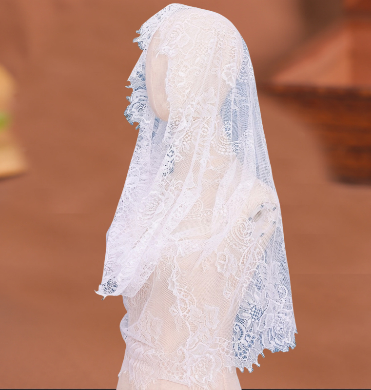 Трансгранични нови аксесоари от полупокрити прежди, снимка на булката, сватбена рокля, сватбен грим, турне, снимка на мека прежда, модел, реквизит, прическа