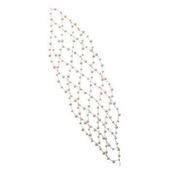 Ευρωπαϊκά και Αμερικανικά Νυφικά Κοσμήματα Χειροποίητη Κορδέλα με Χάντρες από Μαργαριτάρια Εξωτισμός Πλέγμα Pressto για τα Μαλλιά, Νυφικό, Κορδέλα Μαλλιών για Γυναίκες