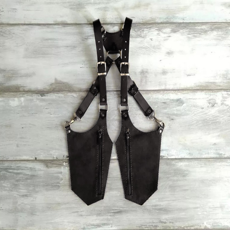 „Cross Border“ nori vintažinio stiliaus odinis dirželis pažastų rankinėje, vyriška piniginė mobiliajam telefonui, reguliuojamas užtrauktukas, maža rankinė