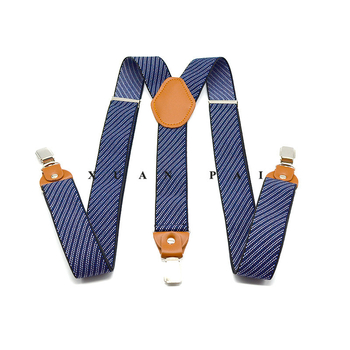 Tarpvalstybinis tiekimas vietoje suaugusiems su 3 ilgomis petnešomis vyriškiems žakardo marškiniams su dirželiu, segtuku, 3,5 cm pečių dirželiu