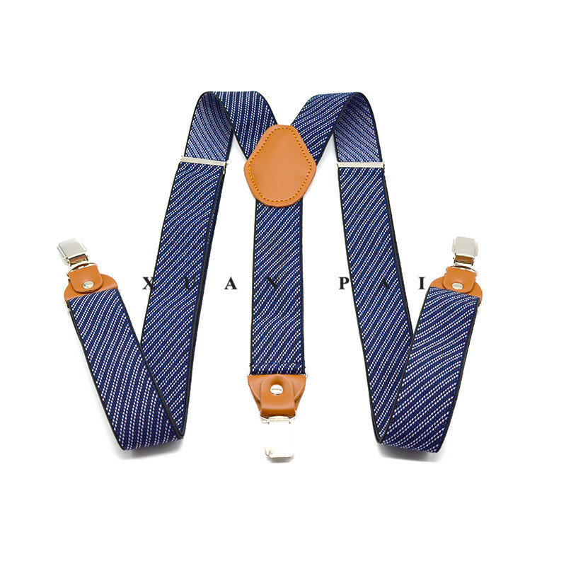 Tarpvalstybinis tiekimas vietoje suaugusiems su 3 ilgomis petnešomis vyriškiems žakardo marškiniams su dirželiu, segtuku, 3,5 cm pečių dirželiu