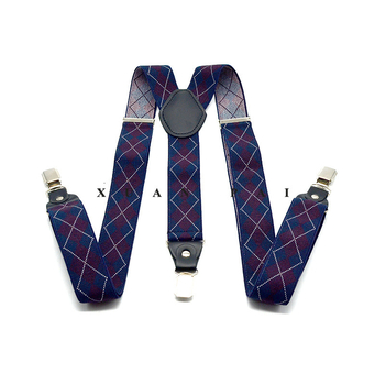 Tarpvalstybinis tiekimo taškas suaugusiems skirtas diržo segtukas žakardo diržo segtukas unisex dirželis su 3 segtukais kelnių dirželis