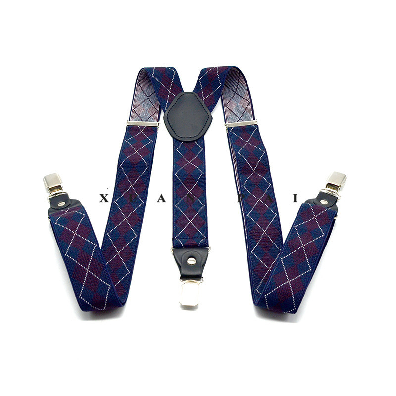 Tarpvalstybinis tiekimo taškas suaugusiems skirtas diržo segtukas žakardo diržo segtukas unisex dirželis su 3 segtukais kelnių dirželis