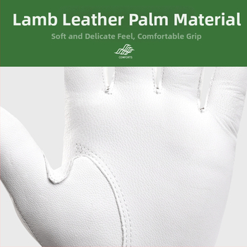 Golfa cimdi Sporta aizsardzība Vīriešu un sieviešu neslīdoši nodilumizturīgi ērti elpojoši jēra ādas cimdi Treniņu cimdi
