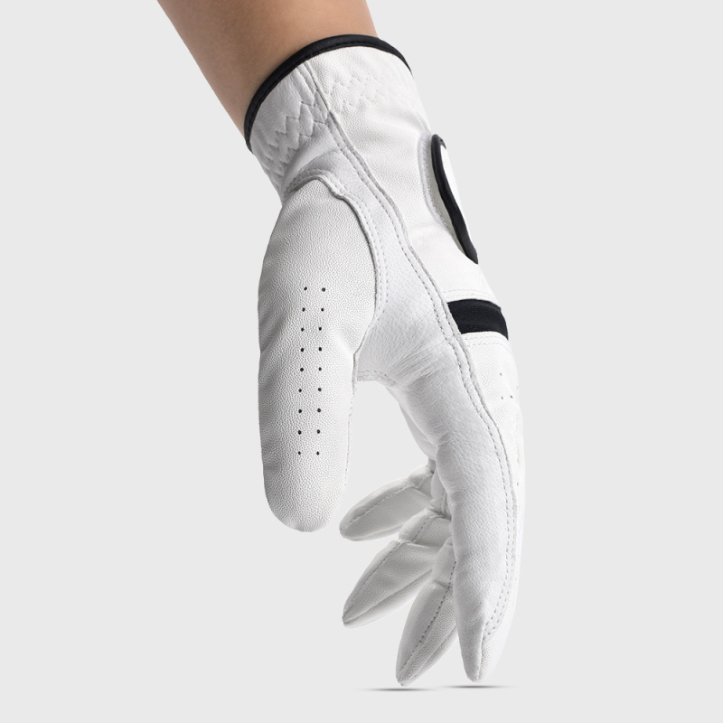 Golfa cimdi Sporta aizsardzība Vīriešu un sieviešu neslīdoši nodilumizturīgi ērti elpojoši jēra ādas cimdi Treniņu cimdi