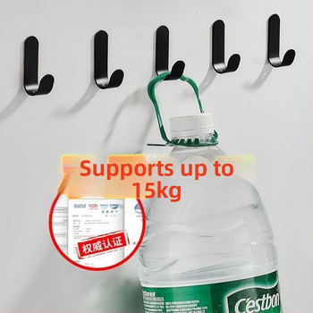 Γάντζος κρεμάστρας ρούχων, Αυτοκόλλητος γάντζος χωρίς τρύπημα για ρούχα πίσω από την πόρτα, Αυτοκόλλητος γάντζος τοίχου μπάνιου με φέρουσα ικανότητα, Βάση ακουστικών