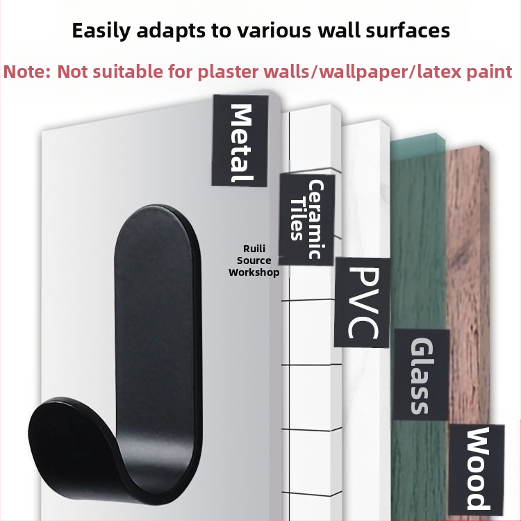 Háčik na vešiak na oblečenie, samolepiaci háčik bez vŕtania na oblečenie za dvere, samolepiaci háčik na stenu v kúpeľni, držiak na slúchadlá