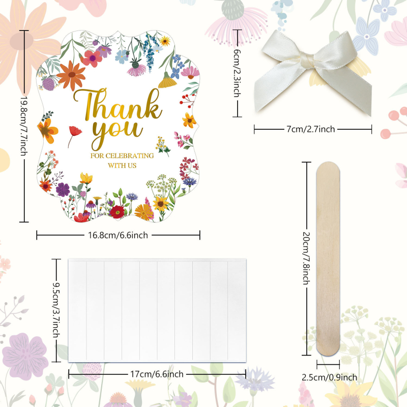 Трансграничен флорален хартиен вентилатор за сватбен подарък за парти декорация, ръчен вентилатор за сватбена благословия, декорация на стая