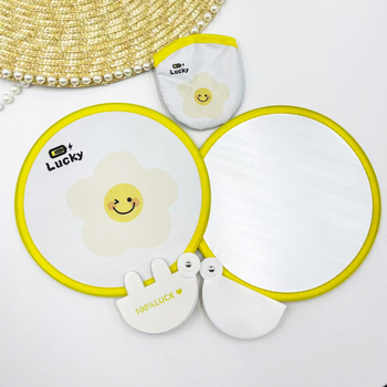 Καλοκαιρινός ανεμιστήρας ανακλαστήρα κινέζικου στιλ, πτυσσόμενος στρογγυλός ανεμιστήρας, φορητός μίνι στρογγυλός ανεμιστήρας για φοιτητές, φωτογράφηση ταξιδιού, γεμίζοντας το φως