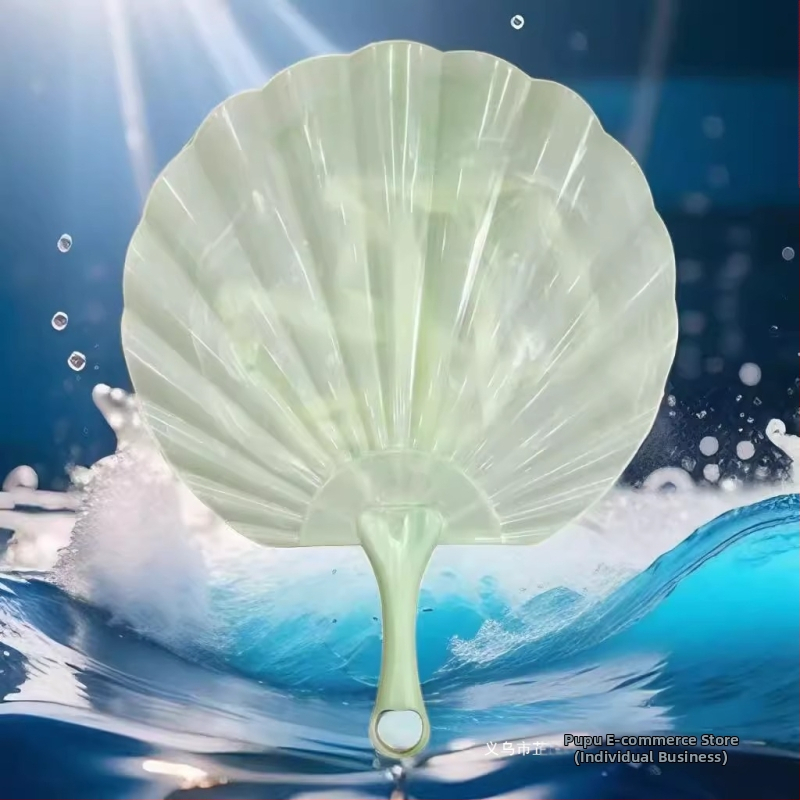 Nefrito imitacijos ventiliatorius, padidintas, sustorintas, patvarus, super šaunus, senovinis ventiliatorius, nugarėlės formos ventiliatorius, nešiojamas rankinis ventiliatorius, 2025 m. naujas stilius