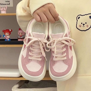 Πρωτότυπα ασπρόμαυρα παπούτσια Panda από καμβά σε niche design για γυναίκες, ευέλικτα ρετρό sneakers Ulzzang σε στιλ Χονγκ Κονγκ, λευκά παπούτσια για γυναίκες