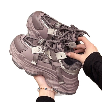 Torre Shoes Γυναικεία Παπούτσια Puffin με Χοντρή Σόλα 2025 Άνοιξη Νέα Άφιξη Μοντέρνα Μικρά, Casual Γυναικεία Παπούτσια