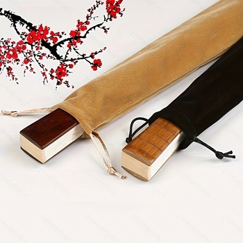 Kiniško stiliaus 4 colių 5 colių 7 colių 8 colių 9 colių 10 colių flanelinis sulankstomas ventiliatoriaus krepšys su operos ventiliatoriaus sijos laikymo rinkiniu