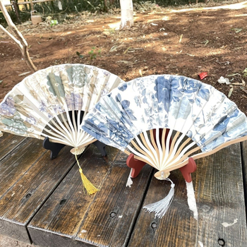 Κινέζικη πτυσσόμενη βεντάλια χειρός, καλοκαιρινή, αντίκα, μικρή βεντάλια Hanfu, νέα κινέζικη Cheongsam Hanfu, πτυσσόμενη βεντάλια χορού