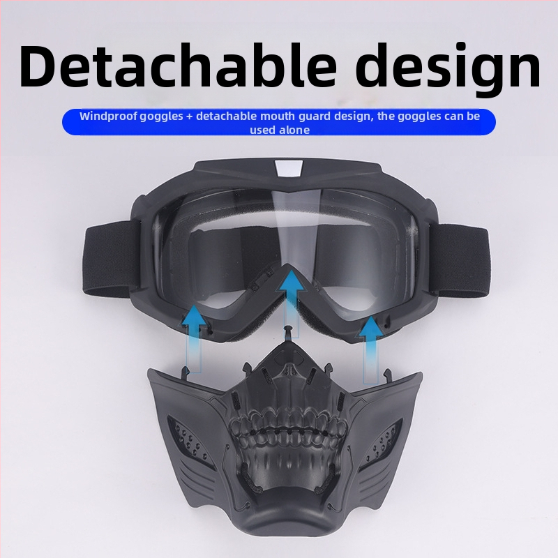 Външни офроуд очила, трансгранични мотоциклетни ветроустойчиви пясъчни очила Harley, ски очила за езда на открито, ветроустойчиви очила, маска