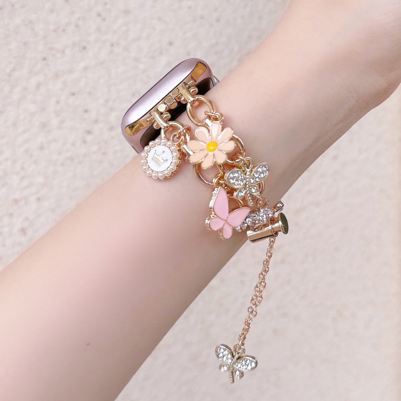 Brățară DIY cu explozii transfrontaliere, potrivită pentru Apple Watch 9, Apple Strap 8/7/6/5/4/3Ultra