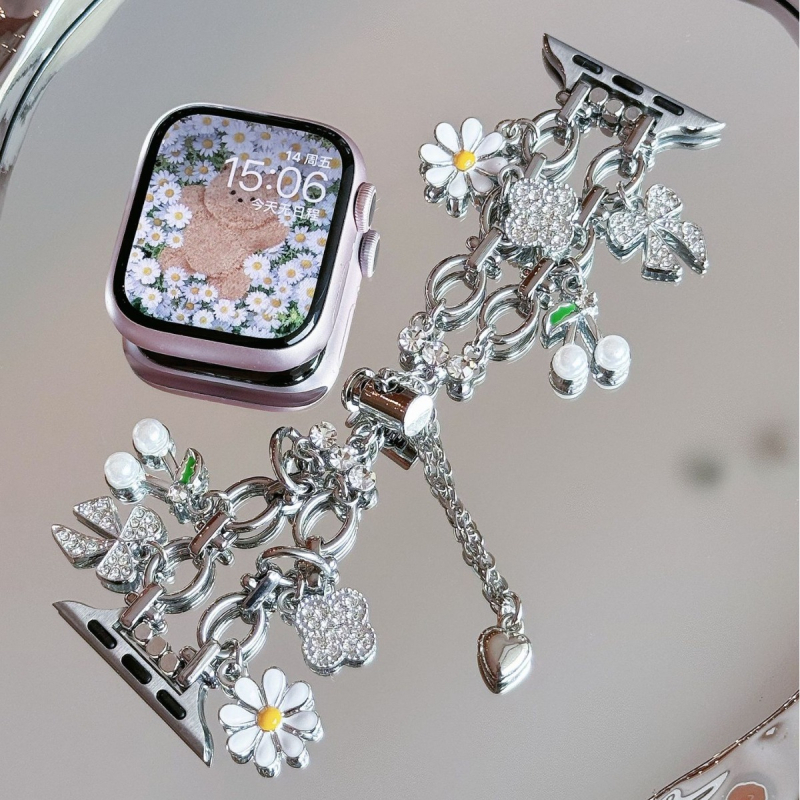 Гривна „Cross-border Explosions“ „Направи си сам“, подходяща за Apple Watch 9, каишка за Apple 8/7/6/5/4/3Ultra