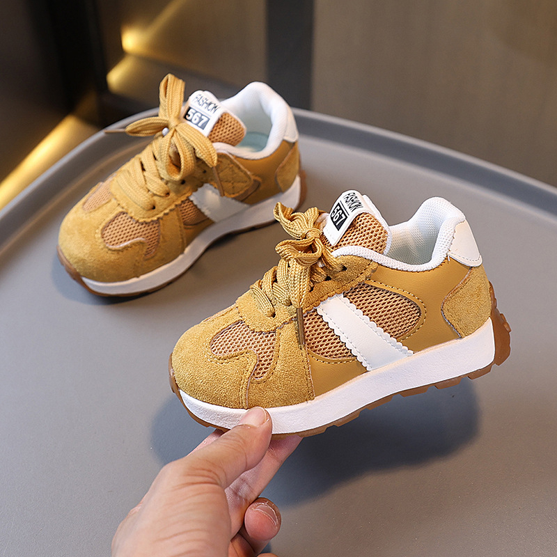 Vaikiški batai 2025 m. rudens nauji vaikiški sportiniai batai kūdikiams, mergaičių batai, berniukiški laisvalaikio batai, mergaičių kvėpuojantys batai miesteliu