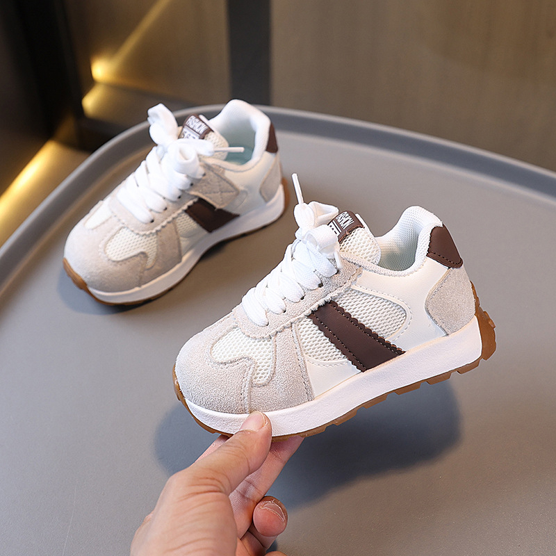 Vaikiški batai 2025 m. rudens nauji vaikiški sportiniai batai kūdikiams, mergaičių batai, berniukiški laisvalaikio batai, mergaičių kvėpuojantys batai miesteliu