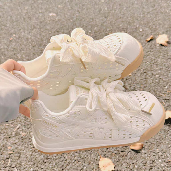 Populiarūs tėčio batai moterims, lengvi ir ploni, itin lengvi 2025 m. pavasario ir vasaros naujo stiliaus, maži, didėjantys, storapadžiai, populiarūs sportiniai batai