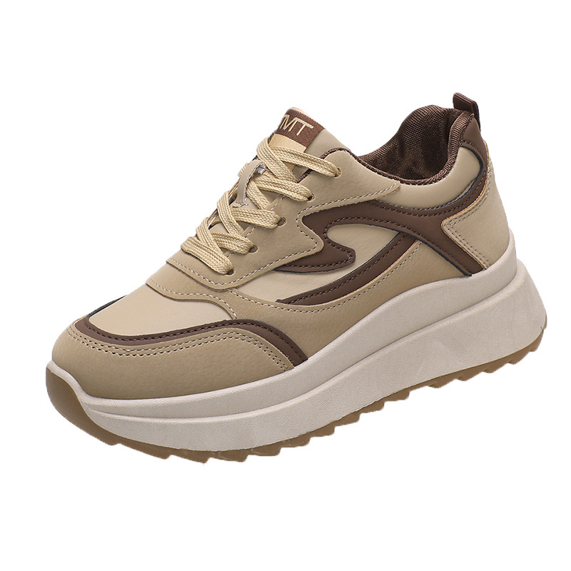 „Torre Shoes“ moteriški 2022 m. pavasario ir rudens nauji korėjietiško stiliaus madingi laisvalaikio bateliai storu dugnu, kvėpuojantys „Forrest Gump“ studentų sportiniai bėgimo bateliai moterims.