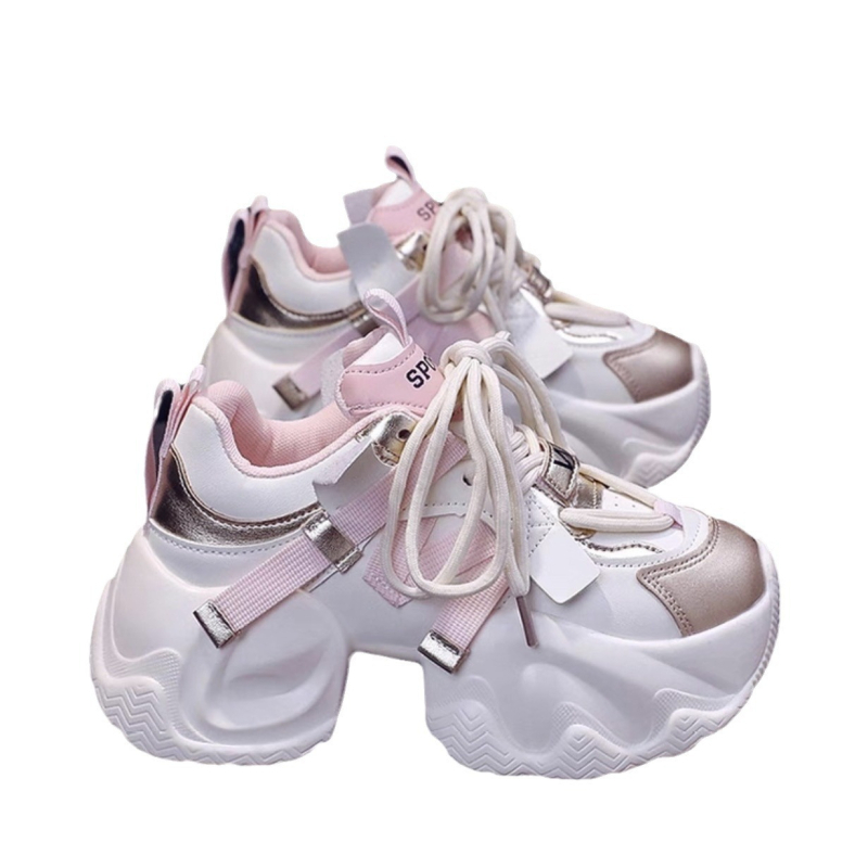 2024 m. pavasario ir vasaros nauji užsienio prekybos itin populiarūs stiliaus batai su storu padu, lengviausi rungtynėms skirti laisvalaikio sportiniai batai pasienio tarpvalstybiniams