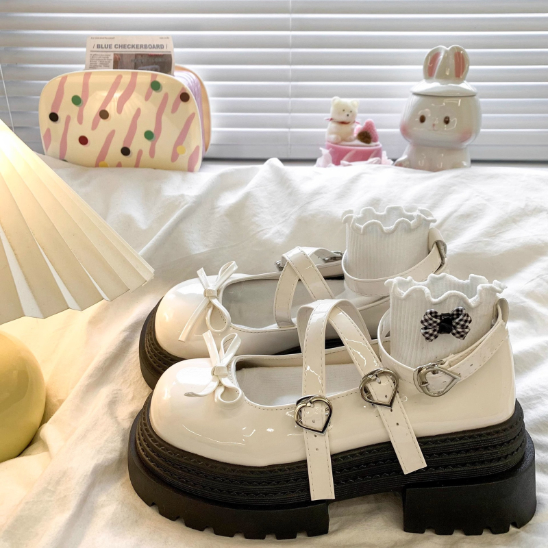 Vasaros nauji britiško stiliaus lankelio formos universalūs mokasinai moterims, retro stiliaus, storu padu, storu kulnu, dviguba sagtimi, Mary Jane bateliai moterims.