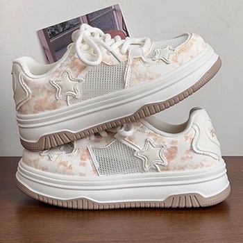 Παιδικά Παπούτσια για Κορίτσια Λευκά Παπούτσια Καλοκαίρι 2025 Νέα Αναπνέοντα Αθλητικά Παπούτσια από Διχτυωτό Υλικό για Παιδιά και Φοιτητές All-match