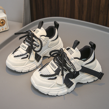 Παιδικά Αθλητικά Παπούτσια 2025 Καλοκαίρι Νέα Κορίτσια Μόδα Παπούτσια Μπαμπά Αγόρια Αθλητικά Παπούτσια Velcro