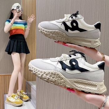 Διασυνοριακά εκρηκτικά, casual, δετά αθλητικά παπούτσια, μαλακή σόλα, αθλητικά παπούτσια για όλους τους αγώνες, φλατ, αντιολισθητικά παπούτσια Forrest Gump