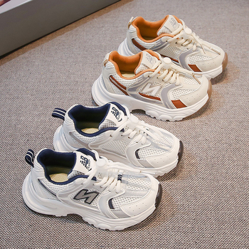 Poiste ja tüdrukute isakingad 2025. aasta uued kevad- ja sügismoe laste spordijalatsid, võrgust mitmekülgsed vabaajajalatsid