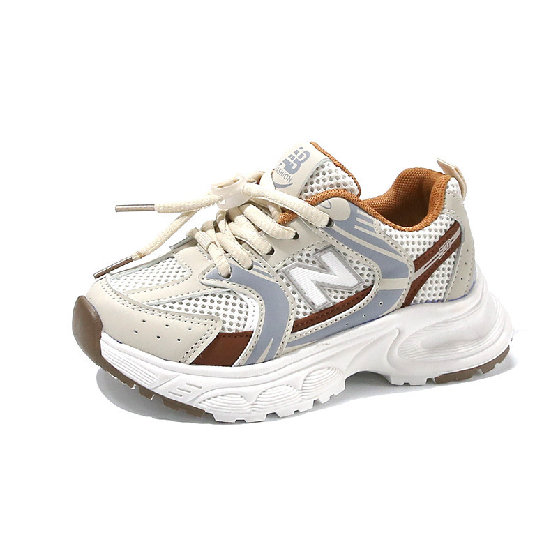 Poiste ja tüdrukute isakingad 2025. aasta uued kevad- ja sügismoe laste spordijalatsid, võrgust mitmekülgsed vabaajajalatsid