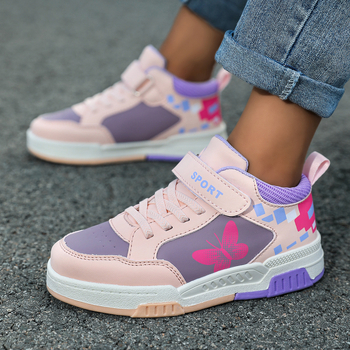 Αθλητικά Παπούτσια για Αγόρια, Φοιτητές, Παιδικά, Άνοιξη και Φθινόπωρο, Δερμάτινα Παπούτσια, Διασυνοριακά, Μεσαία και Μεγάλα Παιδικά Αθλητικά Παπούτσια Χονδρική, Εξωτερικό Εμπόριο Χονδρική