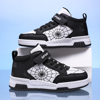 Αθλητικά Παπούτσια για Αγόρια, Φοιτητές, Παιδικά, Άνοιξη και Φθινόπωρο, Δερμάτινα Παπούτσια, Διασυνοριακά, Μεσαία και Μεγάλα Παιδικά Αθλητικά Παπούτσια Χονδρική, Εξωτερικό Εμπόριο Χονδρική