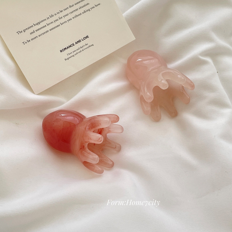 „Mažosios aštuonkojo masažo šukos“ Galvos terapija Drage Meridianai Raminančios šukos Dervos aštuonkojo masažuoklis Mini Nešiojamas Sveikatos Priežiūra